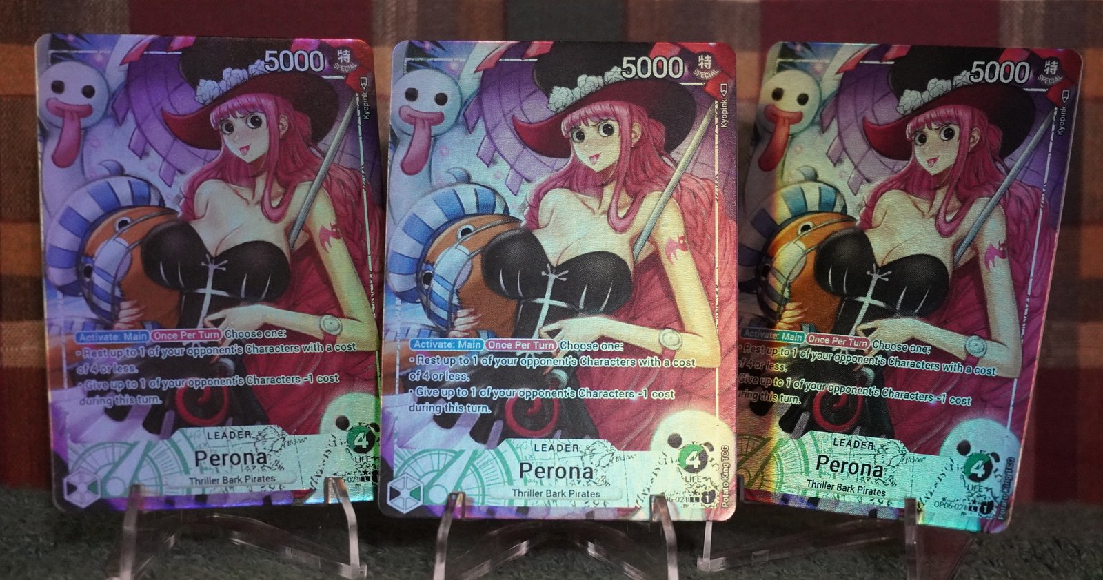 OP06 Perona, Leader card - by Kyopink | PotatoKingTCG